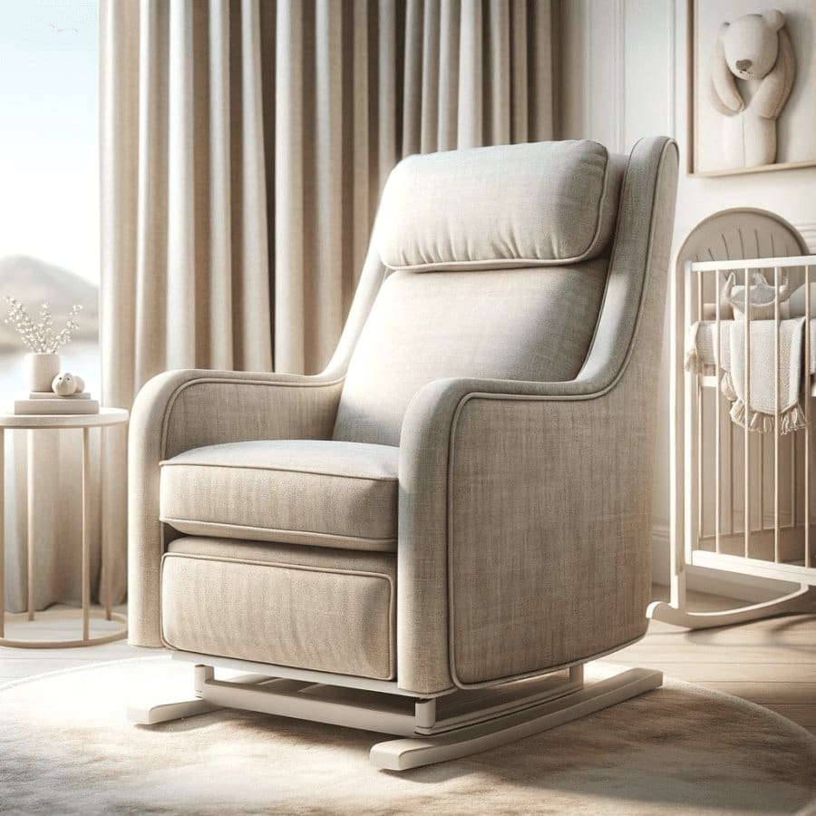 best nursery glider for tall parents