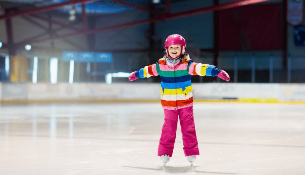 Dress kids for skating most important thing