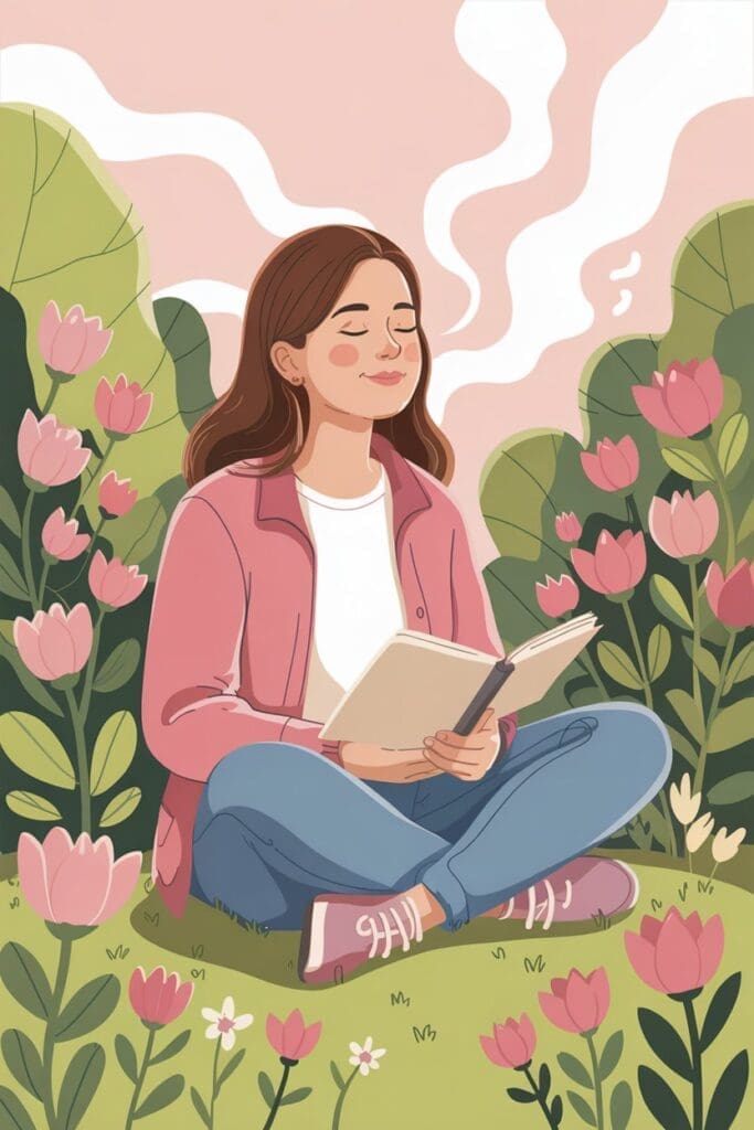 Finding calm moments outdoors to support mom burnout recovery and emotional well-being 1