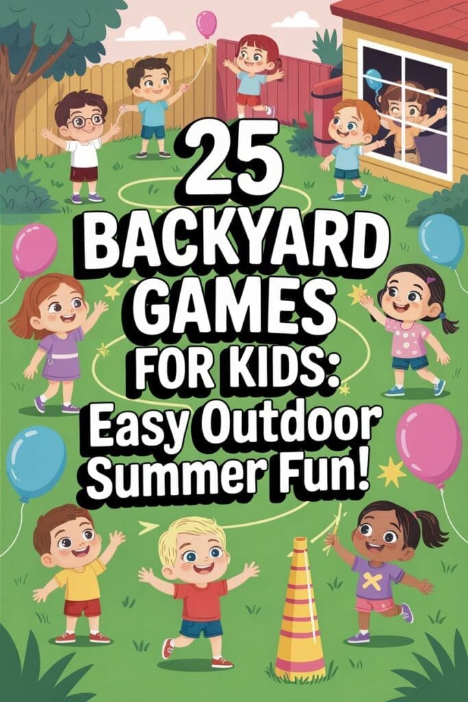 "25 Backyard Games for Kids: Easy Outdoor Summer Fun!"